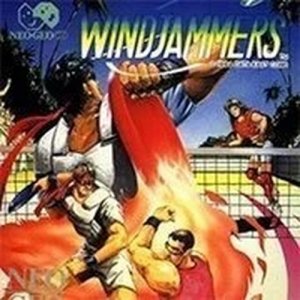 Windjammers Flying Power Disc Sports Arcade Game