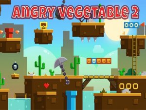 Angry Vegetable 2 Online Arcade Game