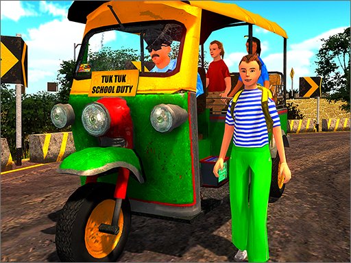 Rikshaw Tuk Tuk Driver Online Arcade Game