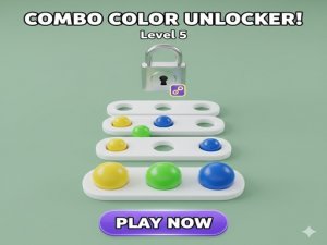 Combo Color Unlocker Online Puzzle Game - Arcade Game