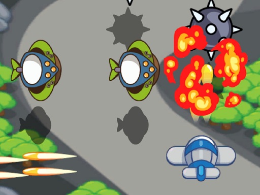 Atomic Fighter 2D Online Arcade Game