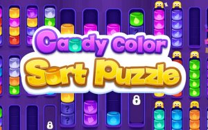 Candy Color Sort Puzzle - Brain Sorting Game Online