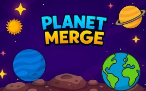 Planet Merge: Serene Cosmic Merge Puzzle Game Online