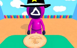 Squid Game Dalgona Challenge: Candy Panic Puzzle Game