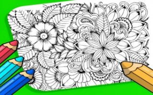 Flower Coloring Pages