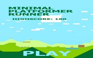 Minimal Platformer Runner Online Game