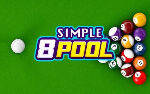 Simple 8 Ball Pool Online Arcade Game