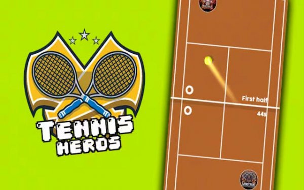 Tennis Heros - Fast-Paced Arcade Tennis Online Arcade Game