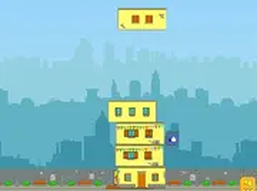 City Blocks Stacking Online Arcade Game