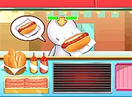 Hotdog Cooking Skill Game