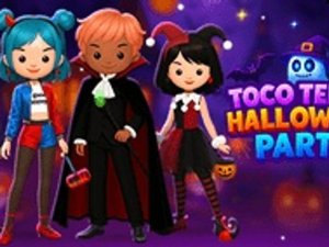 Toca Teens Halloween Party Dress Up Game