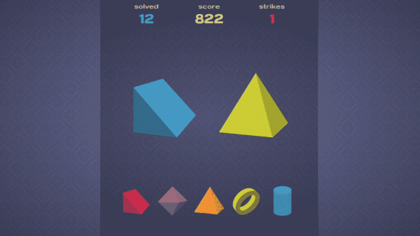Mind Shapes Puzzle Game Online - Brain Teaser