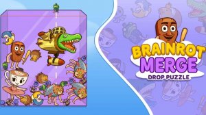 Brainrot Merge: Drop Puzzle Game