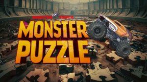 Monster Puzzle Driving Game