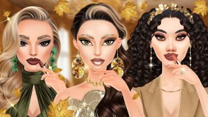 Autumn Glam Gala Makeup Game