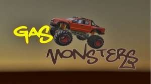 Gas Monsters 3D Monster Truck Simulator Online Arcade Game