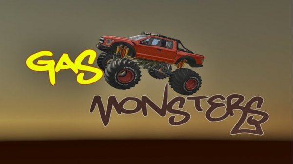 Gas Monsters 3D Monster Truck Simulator Online Arcade Game