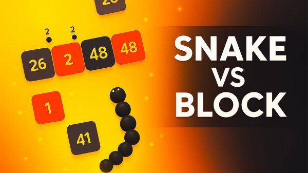 Snake VS Block Online Arcade Game