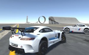 Crazy Stunt Cars Multiplayer Online Arcade Game