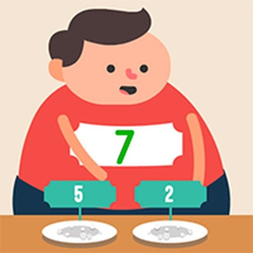 Feed Math Online Puzzle Game - Math Puzzle Game